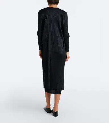 Pleats Please Issey Miyake Basics pleated cardigan | Thumbnail 6