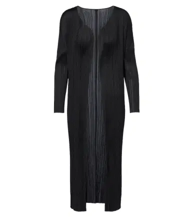 Pleats Please Issey Miyake Basics pleated cardigan | Thumbnail 1
