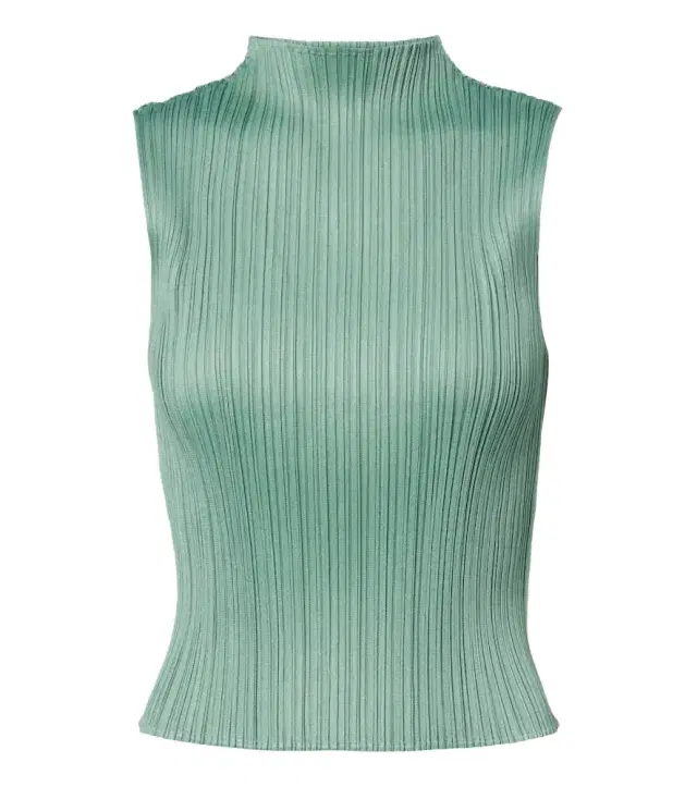 Pleats Please Issey Miyake Monthly Colors: August pleated top