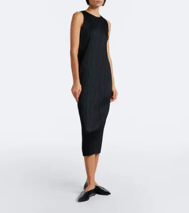 Pleats Please Issey Miyake Basics pleated midi dress | Thumbnail 2