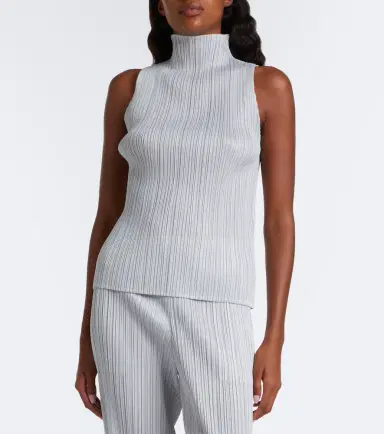 Pleats Please Issey Miyake Basics pleated top | Thumbnail 2 Pleats Please Issey Miyake Basics pleated top | Thumbnail 2