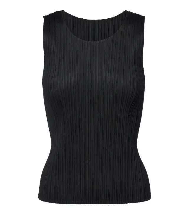 Pleats Please Issey Miyake Basics pleated top