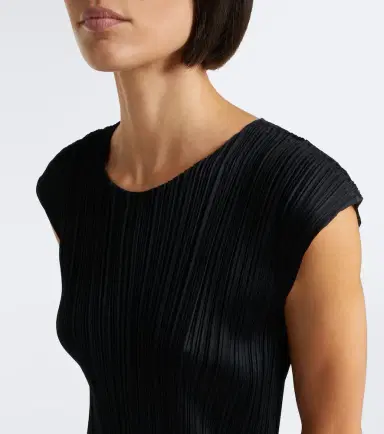 Pleats Please Issey Miyake Basics pleated minidress | Thumbnail 6 Pleats Please Issey Miyake Basics pleated minidress | Thumbnail 6