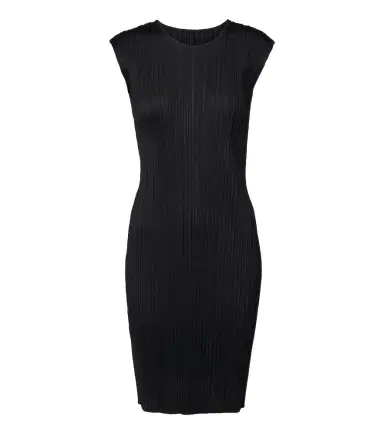 Pleats Please Issey Miyake Basics pleated minidress | Thumbnail 1 Pleats Please Issey Miyake Basics pleated minidress | Thumbnail 1