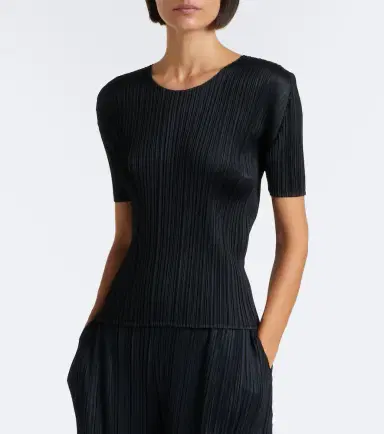 Pleats Please Issey Miyake Basics pleated top | Thumbnail 4 Pleats Please Issey Miyake Basics pleated top | Thumbnail 4