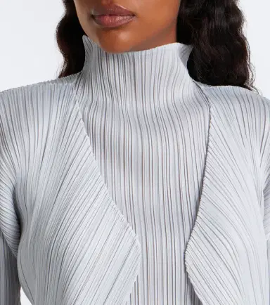 Pleats Please Issey Miyake Basics pleated cardigan | Thumbnail 4