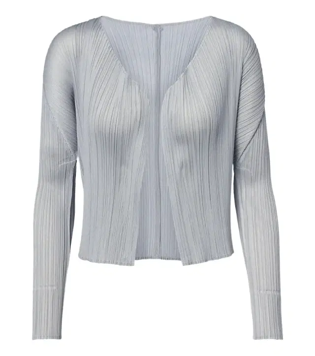 Pleats Please Issey Miyake Basics pleated cardigan
