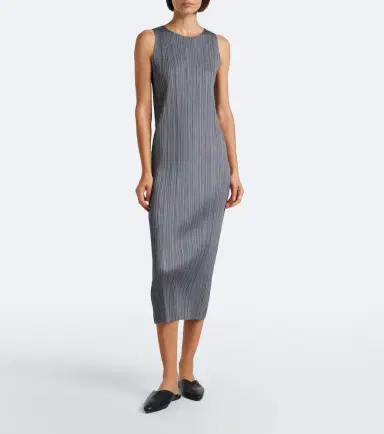 Pleats Please Issey Miyake Basics pleated midi dress | Thumbnail 2