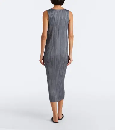 Pleats Please Issey Miyake Basics pleated midi dress | Thumbnail 3