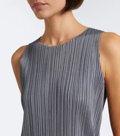 Pleats Please Issey Miyake Basics pleated midi dress | Thumbnail 5