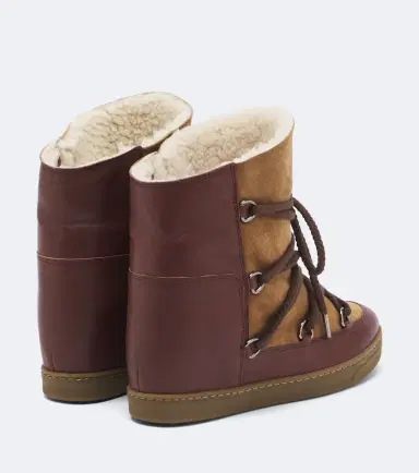 Isabel Marant Nowles shearling-lined leather snow boots | Thumbnail 6 Isabel Marant Nowles shearling-lined leather snow boots | Thumbnail 6