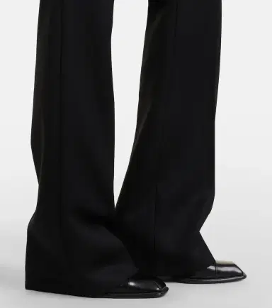 Alexander McQueen Wool flared pants | Thumbnail 2