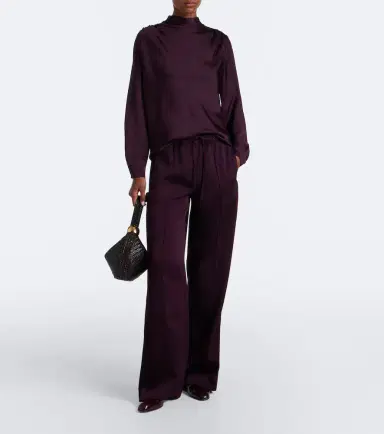 Vince Satin wide-leg pants | Thumbnail 4
