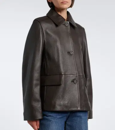 TOTEME Leather jacket | Thumbnail 2 TOTEME Leather jacket | Thumbnail 2