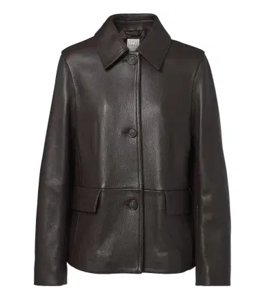 TOTEME Leather jacket | Thumbnail 1 TOTEME Leather jacket | Thumbnail 1