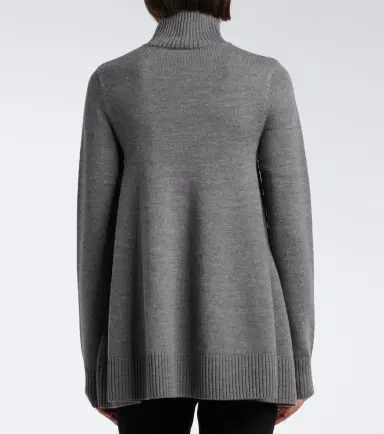TOTEME Flared wool turtleneck sweater | Thumbnail 4 TOTEME Flared wool turtleneck sweater | Thumbnail 4