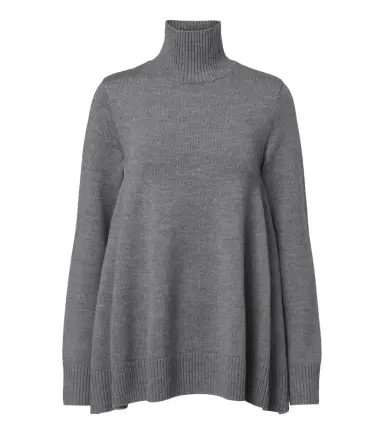 TOTEME Flared wool turtleneck sweater | Thumbnail 1 TOTEME Flared wool turtleneck sweater | Thumbnail 1
