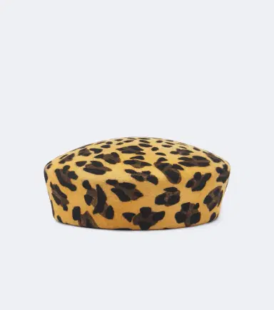 Ruslan Baginskiy Logo wool leopard-print hat | Thumbnail 3
