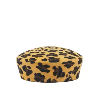 Ruslan Baginskiy Logo wool leopard-print hat | Thumbnail 1