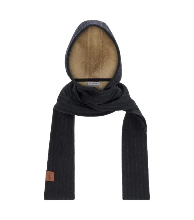 Ruslan Baginskiy Striped wool-blend hood
