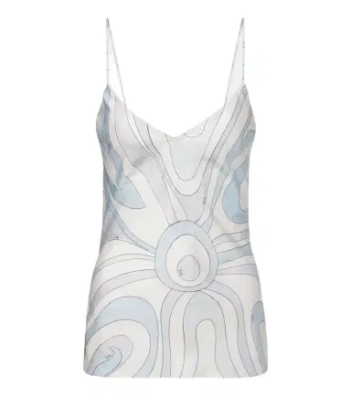 PUCCI Iride silk twill top | Thumbnail 1