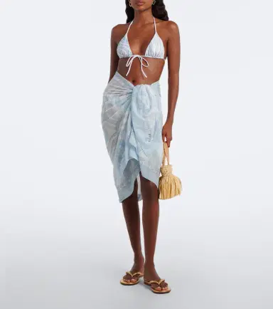 PUCCI Orchidee cotton beach cover-up | Thumbnail 3 PUCCI Orchidee cotton beach cover-up | Thumbnail 3