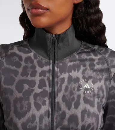adidas by Stella McCartney TruePurpose leopard-print technical jacket | Thumbnail 2