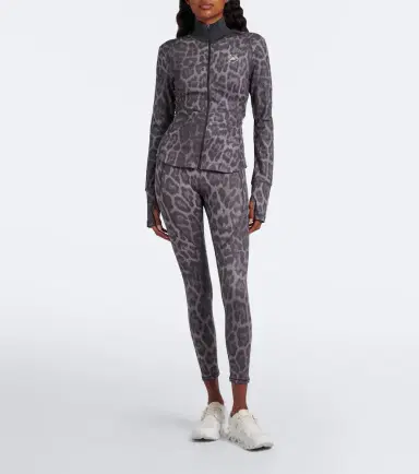 adidas by Stella McCartney TruePurpose leopard-print technical jacket | Thumbnail 5