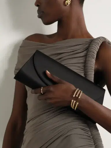 David Yurman Modern Cable 18-karat Gold Diamond Cuff | Thumbnail 4