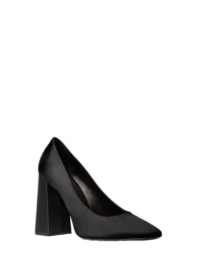 Michael Kors Collection Anna Satin Pumps in | Thumbnail 1 Michael Kors Collection Anna Satin Pumps in | Thumbnail 1