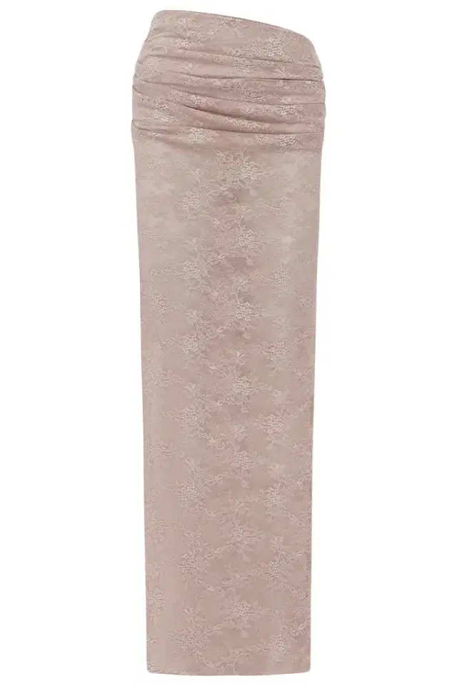 Alex Perry Lace Tucked Column Skirt
