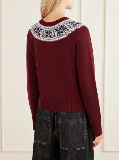 Nili Lotan Josefa Fair Isle cashmere cardigan | Thumbnail 3 Nili Lotan Josefa Fair Isle cashmere cardigan | Thumbnail 3