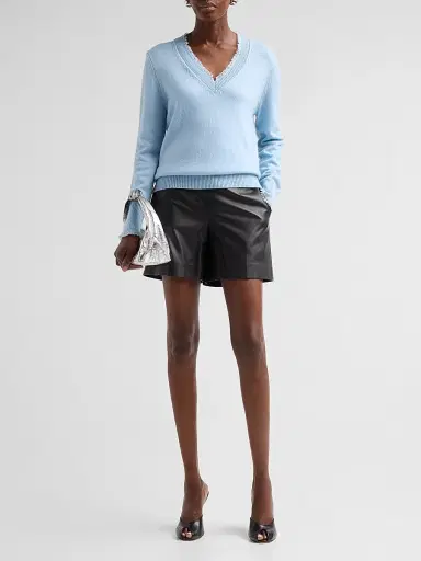 Kobi Halperin Women's Dora Fringe-Trim Merino Wool Sweater | Thumbnail 2 Kobi Halperin Women's Dora Fringe-Trim Merino Wool Sweater | Thumbnail 2
