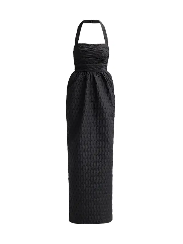 As It May Women's Janelle Polka Dot Halter Gown