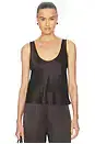 ENZA COSTA Silk Satin U Tank | Thumbnail 5 ENZA COSTA Silk Satin U Tank | Thumbnail 5