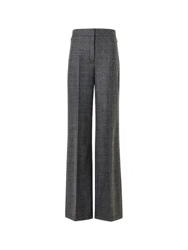 Akris Women's Fior Plaid Stretch-Wool Straight-Leg Pants - Charcoal - Size 8 | Thumbnail 1 Akris Women's Fior Plaid Stretch-Wool Straight-Leg Pants - Charcoal - Size 8 | Thumbnail 1