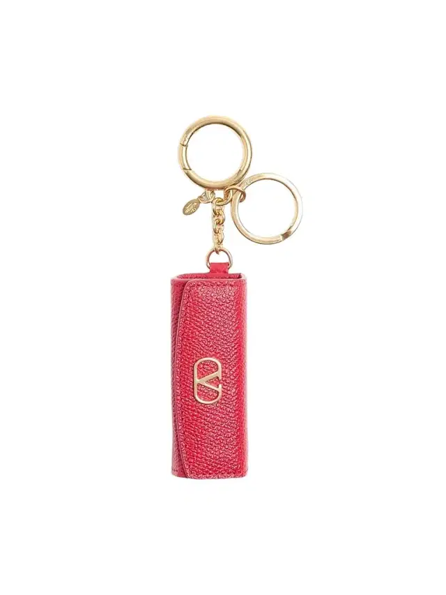 Valentino Garavani Women's VLogo Signature Charm in Grainy Calfskin