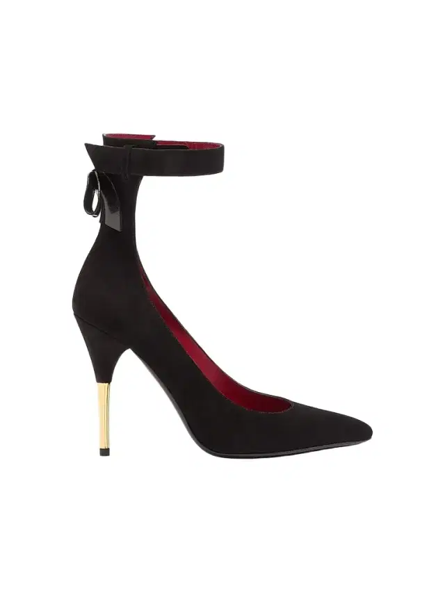 Valentino Garavani Women's Fatale 105MM Suede Pumps - Black - Size 12