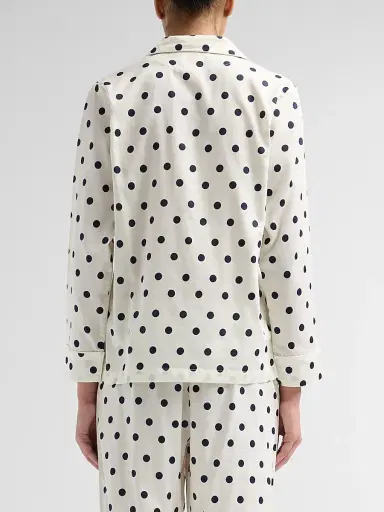 Papinelle Women's Polka Dot Cotton Sateen Pajamas | Thumbnail 3 Papinelle Women's Polka Dot Cotton Sateen Pajamas | Thumbnail 3