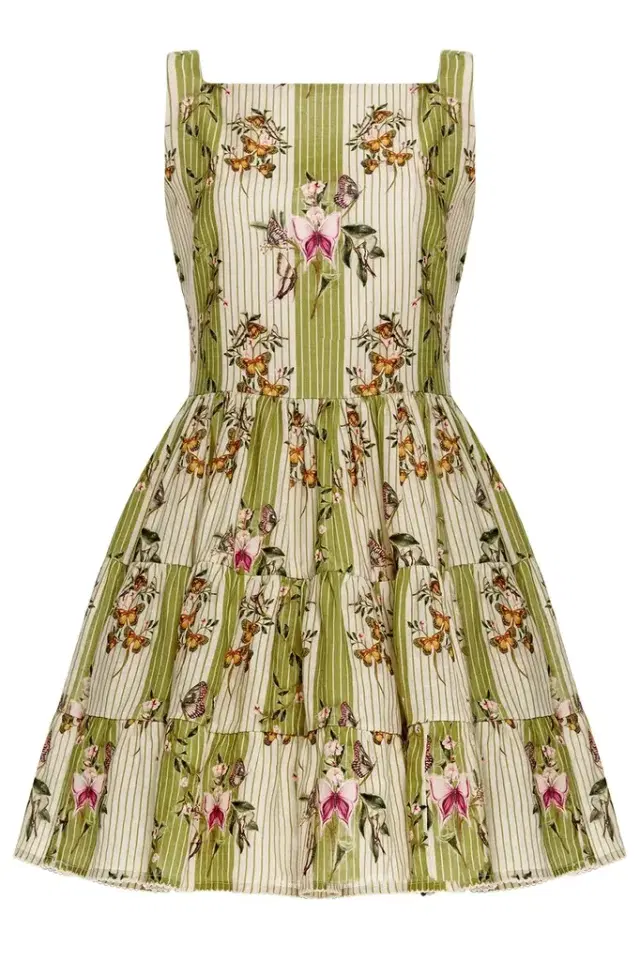Agua by Agua Bendita Abeja Orquidea Mini Dress