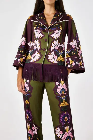 Borgo de Nor Calliope Fringe Jacket | Thumbnail 3