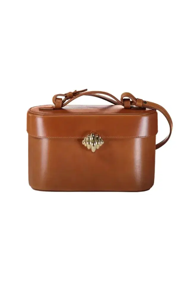 Aquazzura Belgravia Vanity Crossbody Bag- Cuoio Gold