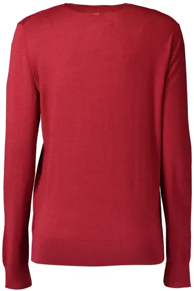 Michael Kors Collection Long Sleeve Crewneck Pullover - Ruby | Thumbnail 2