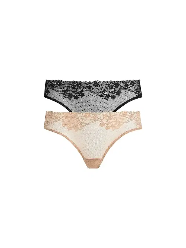 Commando Women's 2-Pack Lace-Trim Thong Set