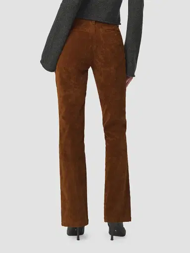 Joe's Jeans Women's Inez Faux-Suede Trousers - Chestnut - Size 30 | Thumbnail 3 Joe's Jeans Women's Inez Faux-Suede Trousers - Chestnut - Size 30 | Thumbnail 3