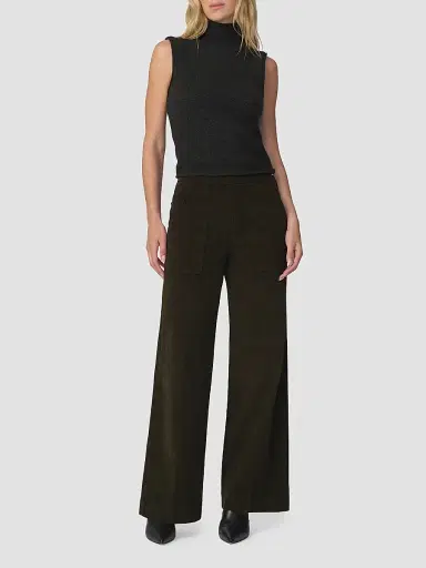 Joe's Jeans Women's The Stevie Sleeveless Rolled Neck Sweater - Charcoal - Size XS | Thumbnail 2 Joe's Jeans Women's The Stevie Sleeveless Rolled Neck Sweater - Charcoal - Size XS | Thumbnail 2
