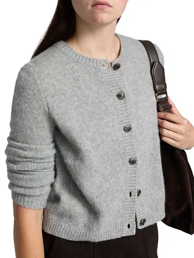 Lisa Yang Women's Cashmere-Silk Cardigan | Thumbnail 6 Lisa Yang Women's Cashmere-Silk Cardigan | Thumbnail 6