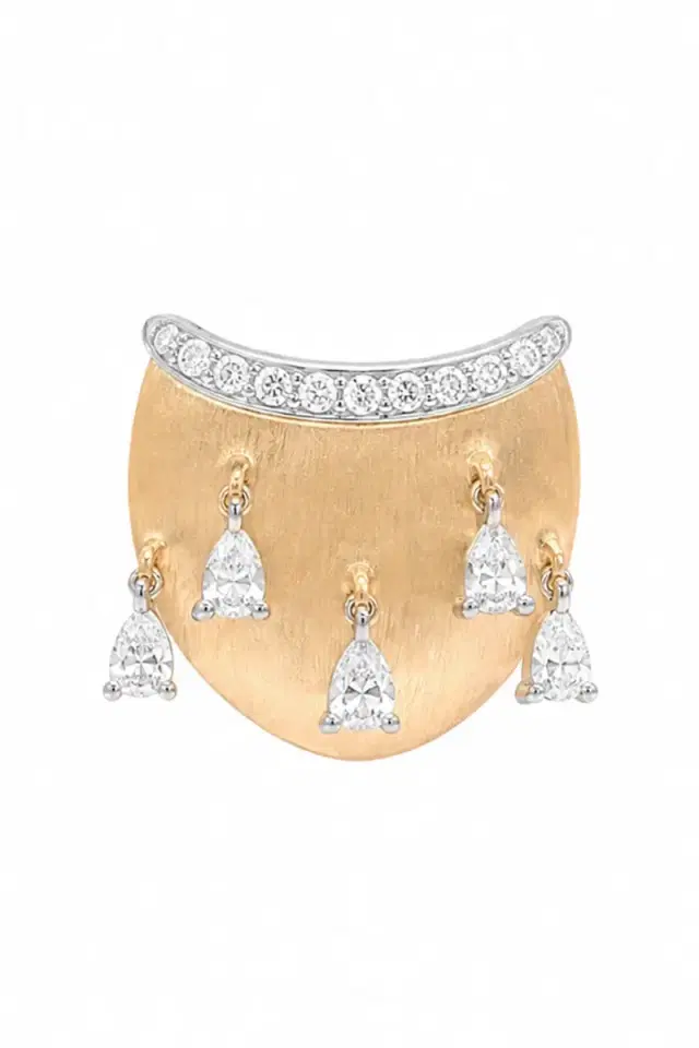 Rainbow K Diamond Dune Pampille Earring