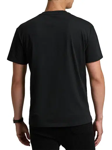 Polo Ralph Lauren Men's Unisex Pink Pony Logo Cotton T-Shirt - Polo Black - Size XXL | Thumbnail 3 Polo Ralph Lauren Men's Unisex Pink Pony Logo Cotton T-Shirt - Polo Black - Size XXL | Thumbnail 3