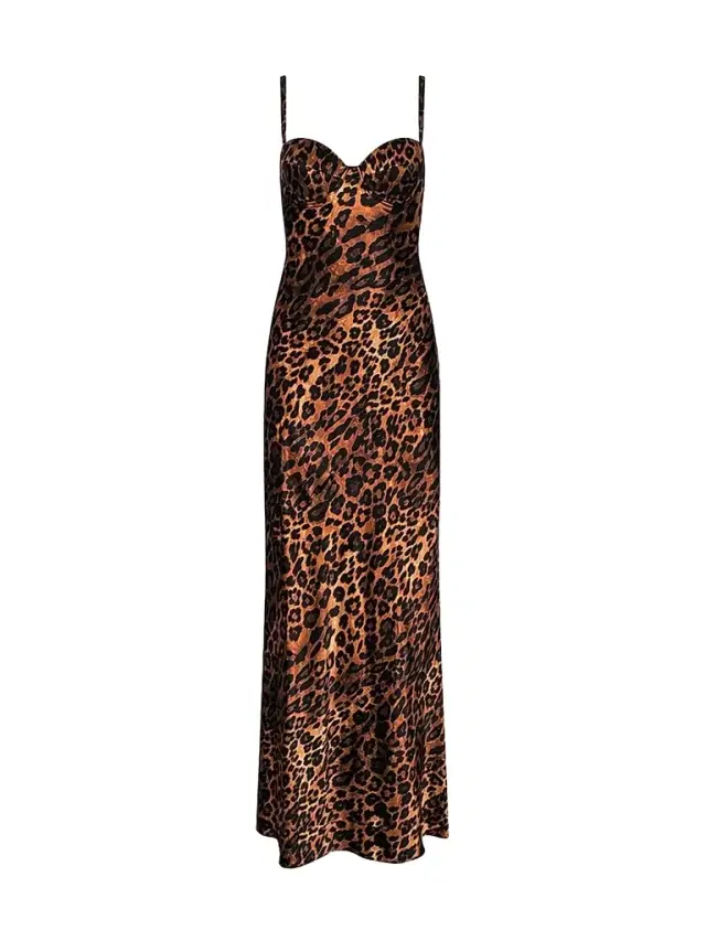 L'Agence Women's Sayla Bias Cut Maxi Dress